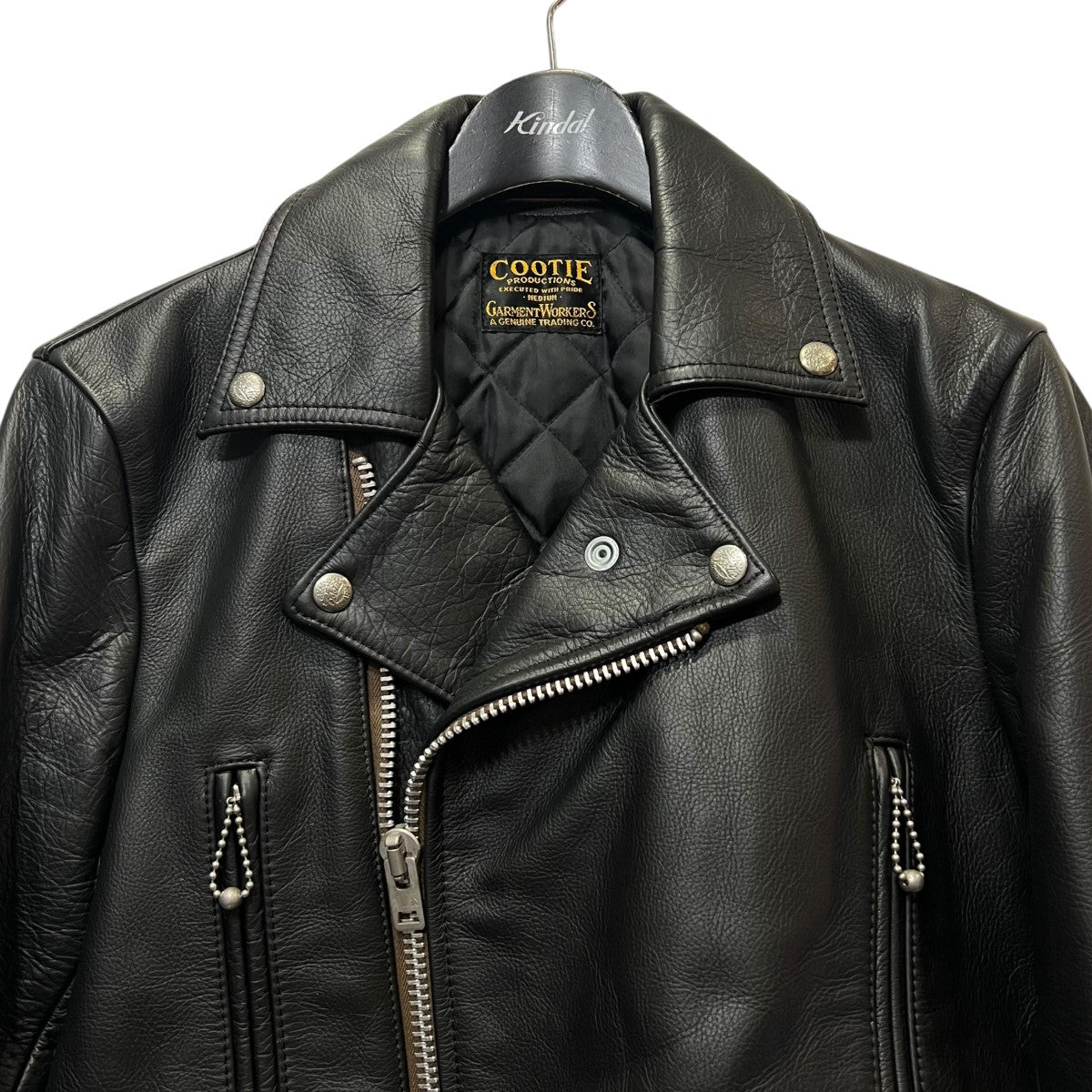 COOTIE(クーティー) 3rd St Leather Jacketダブルライダースジャケット