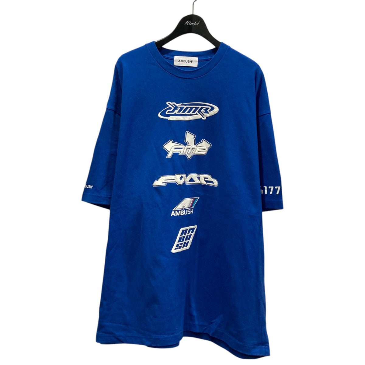 SALE【 AMBUSH】オーバーサイズTシャツ（装飾付き） AMBUSH(アンブッシュ) 23SSロゴオーバーサイズ半袖Tシャツ