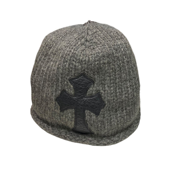 CHROME HEARTS(クロムハーツ) / Plus Cross Beanie/USA製/ニットキャップ/S/ウール/ブラック/メンズ// |  中古品の販売・通販ならセカンドストリート