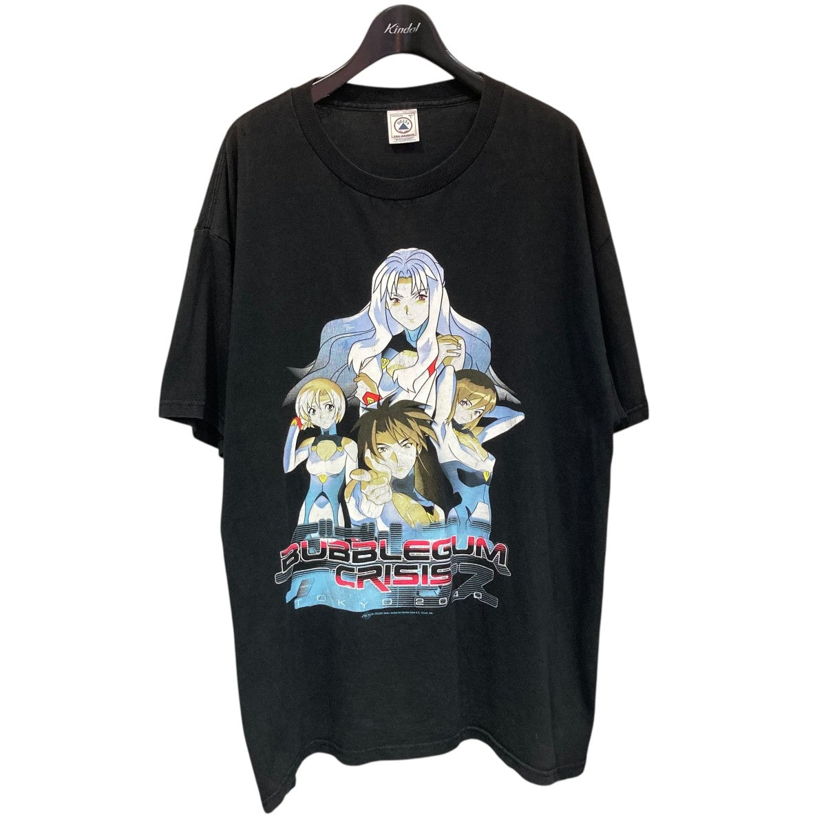 VINTAGE 90'sDELTA タグ BUBBLEGUM CRISISバブルガムクライシスプリントTシャツ 古着・中古-1枚目のアイテム画像