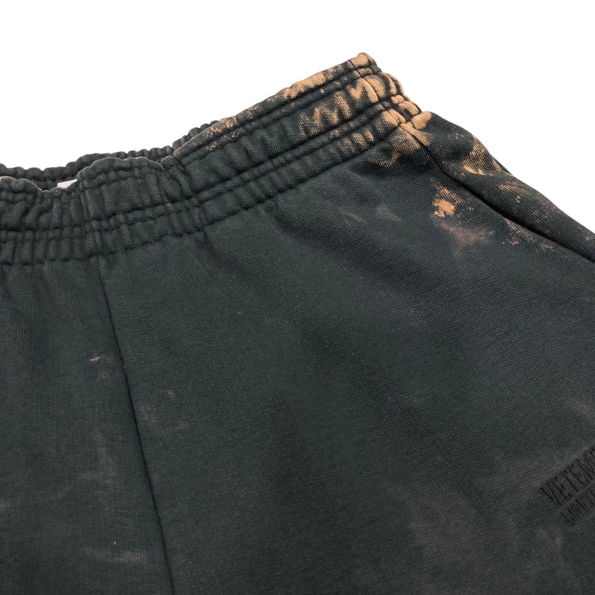 VETMENTS(ベトモン) 23SSブリーチ加工スウェットパンツ