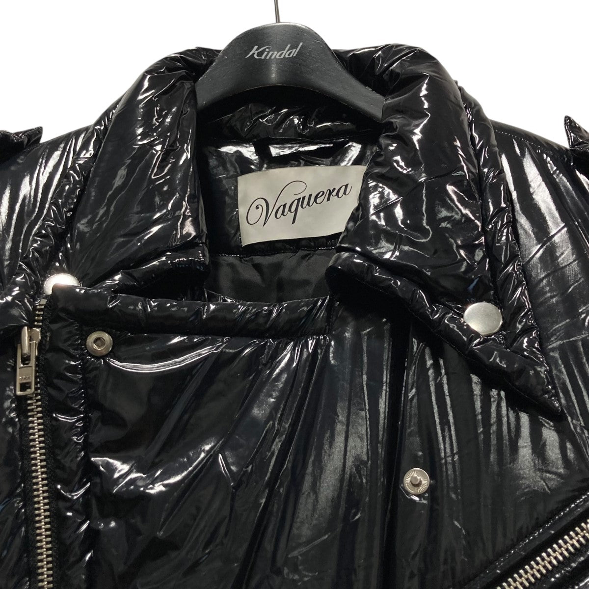 VAQUERA(ヴァケラ) 22AWライダースダウンジャケットVAQ04J005
