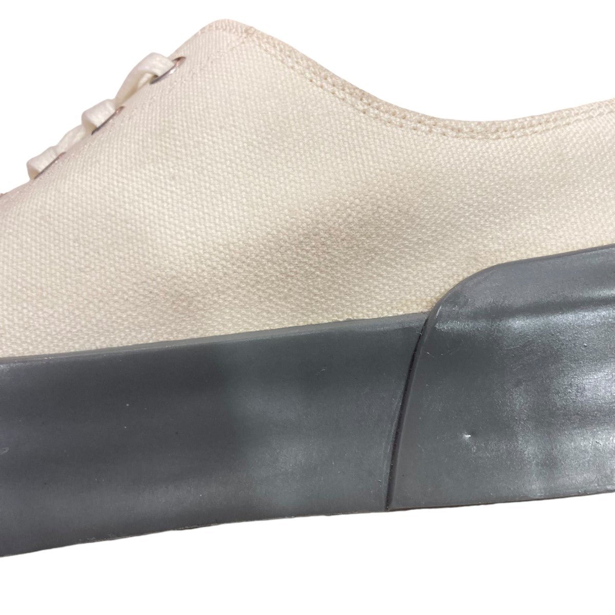 JIL SANDER(ジルサンダー) キャンバススニーカー アイボリー