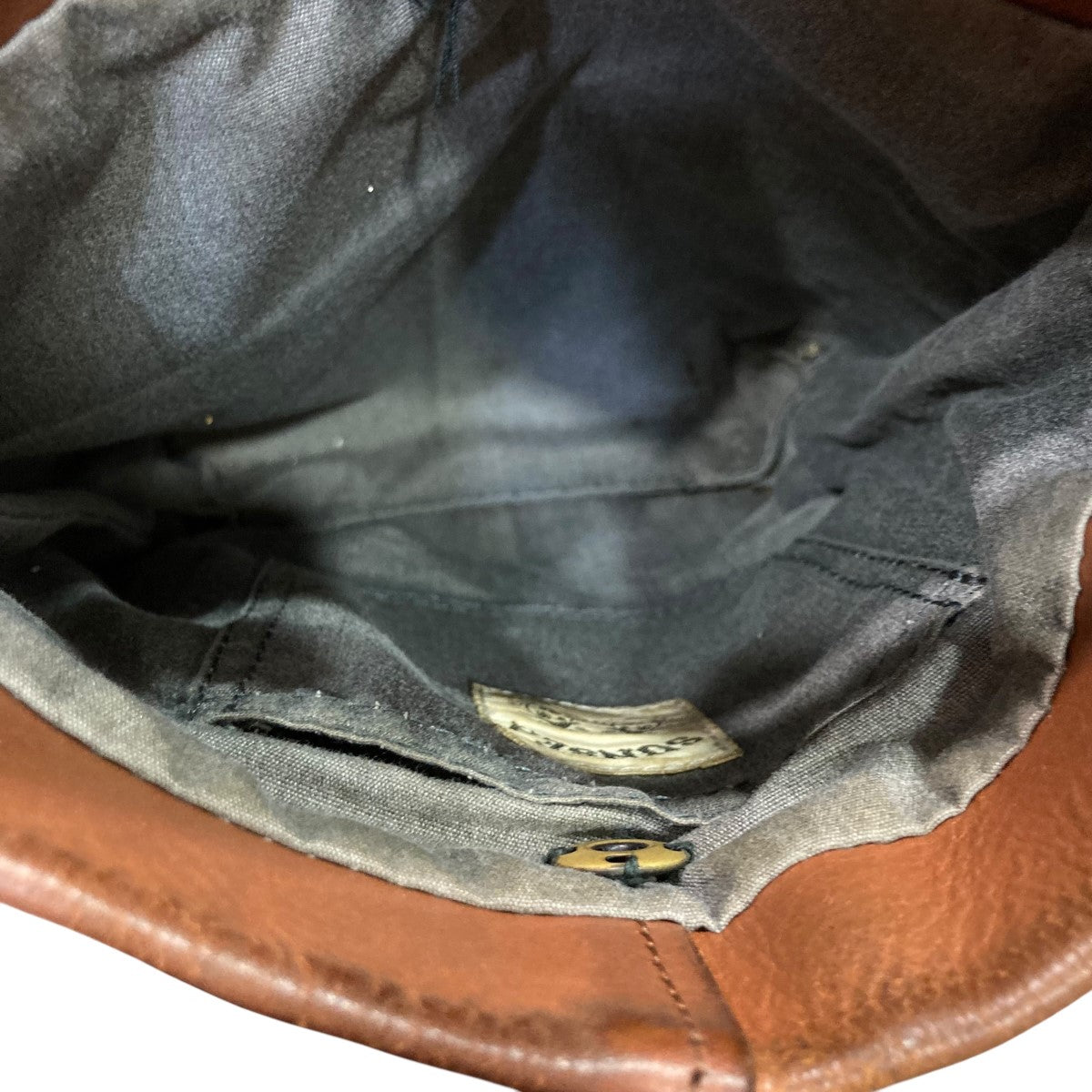 SUNSEA(サンシー) レザーショルダーバッグ ブラウン サイズ ワン