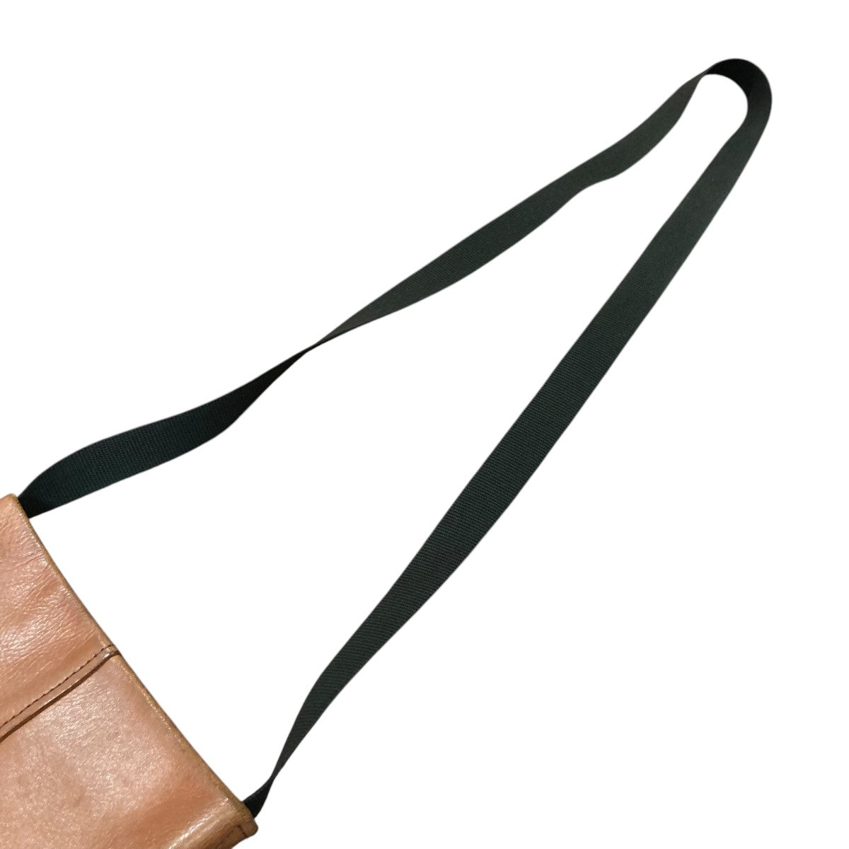 sunsea/サンシーレザー　ショルダー　バッグ　ポシェット SUNSEA(サンシー) レザーショルダーバッグ ブラウン サイズ ワン