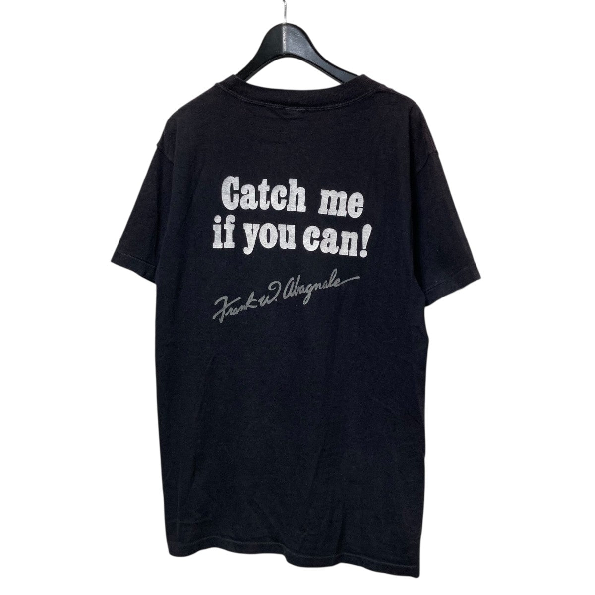 VINTAGE 80sCatch me if you can!プリント半袖Ｔシャツ 古着・中古-2枚目のアイテム画像
