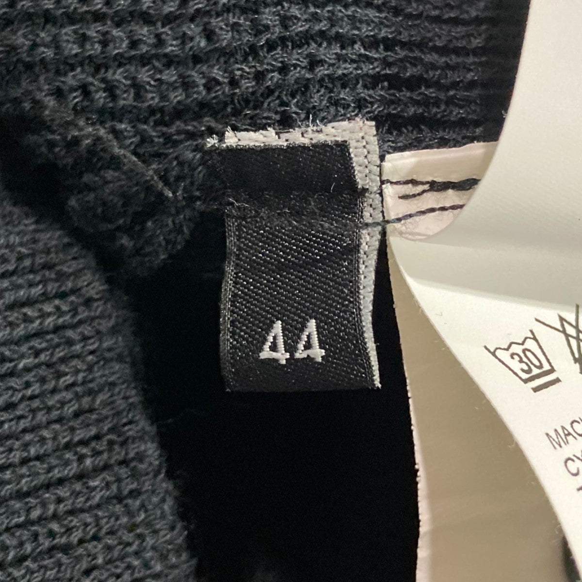 Our Legacy 24SS ブラック ニットポロシャツ 新品 Our Legacy 24SS Traditional Polo トラディショナル