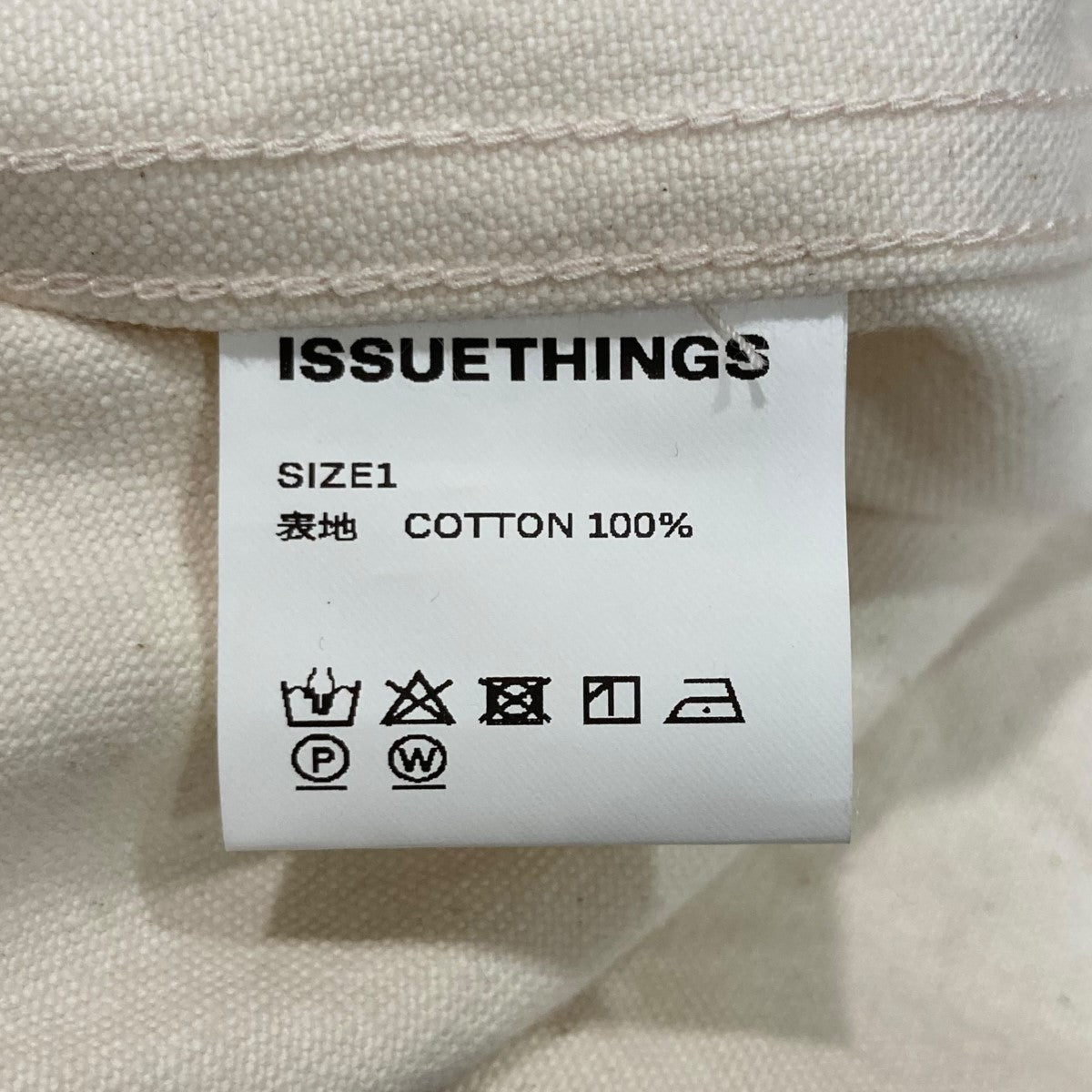 ISSUE THINGS(イシューシングス) ISSUETHINGS TYPE 52 nwhバッジ付き