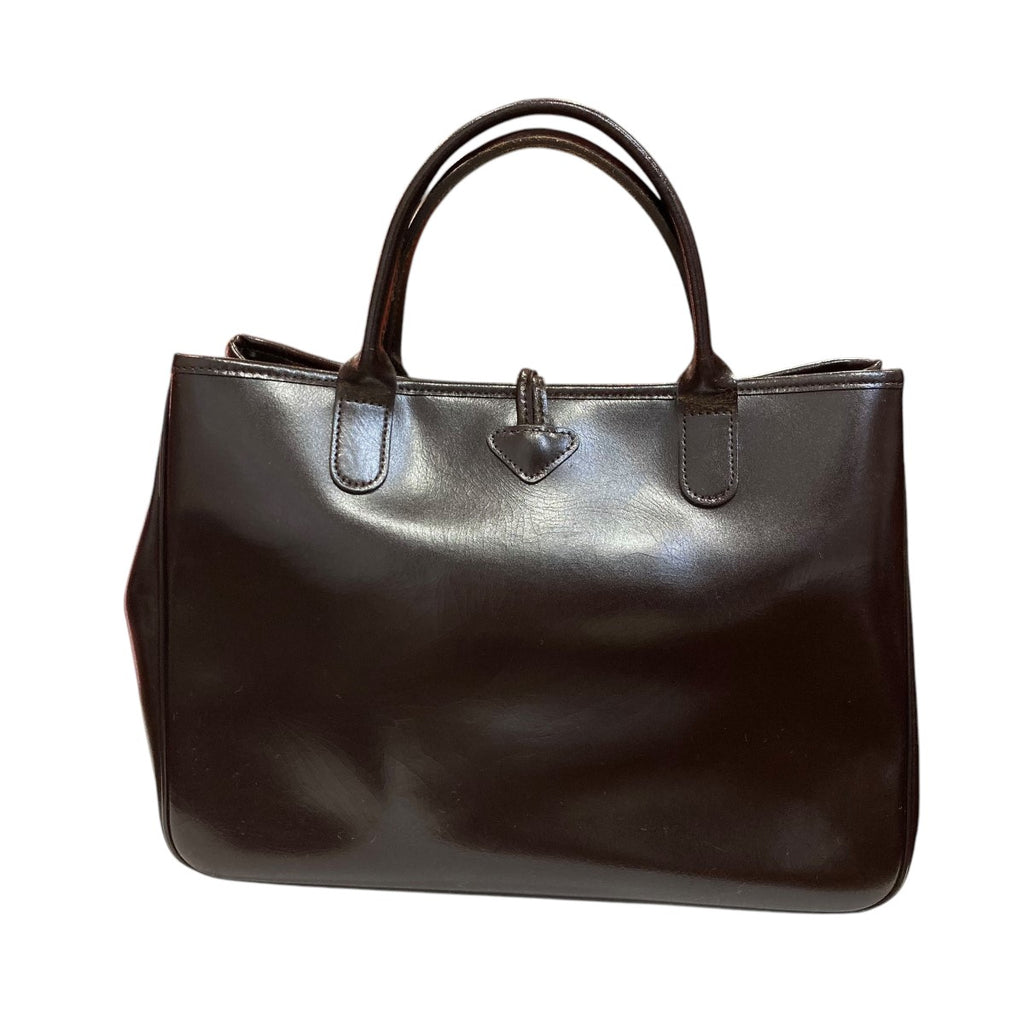 LONGCHAMP(ロンシャン) レザートートバッグ ブラウン｜【公式  