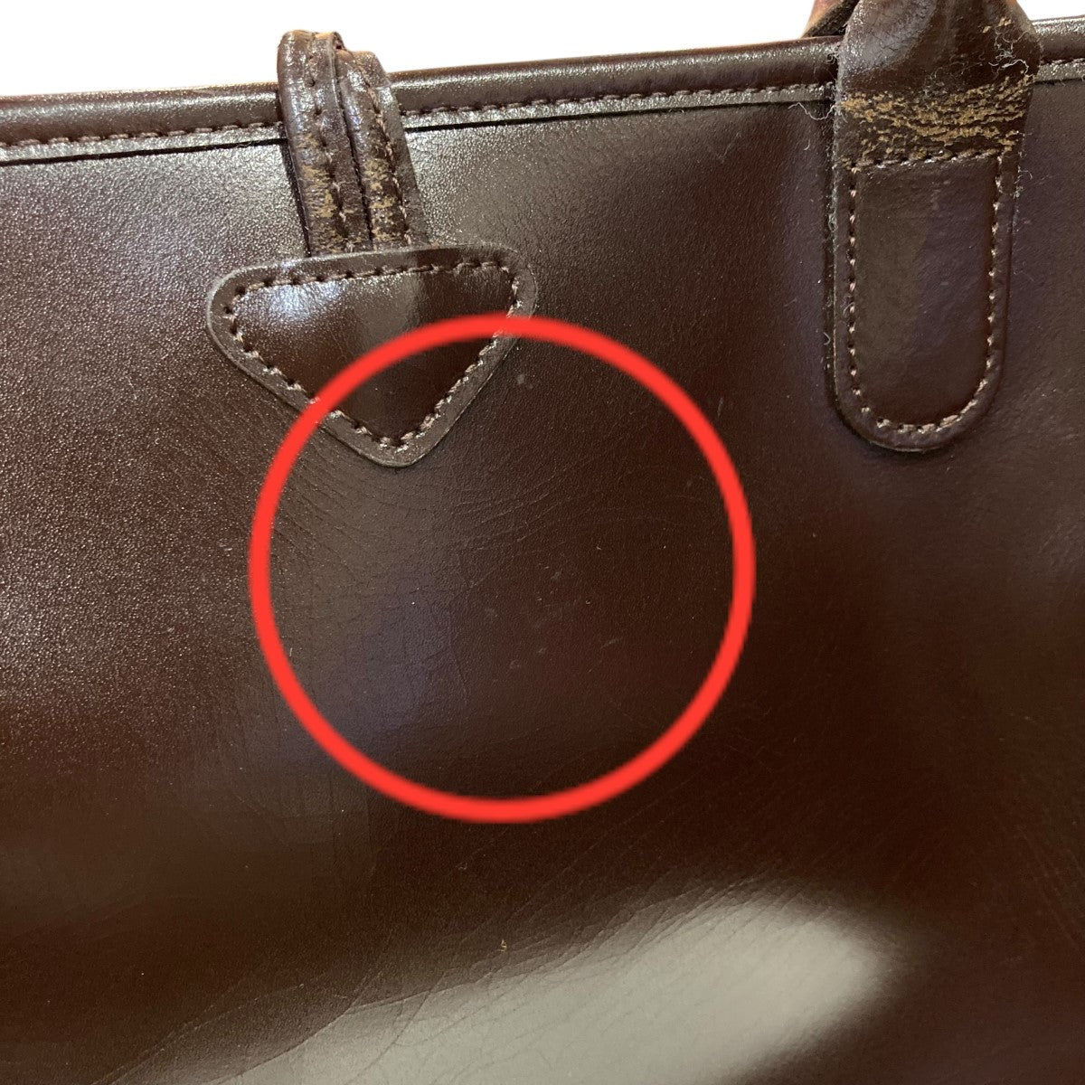 レザートートバッグ