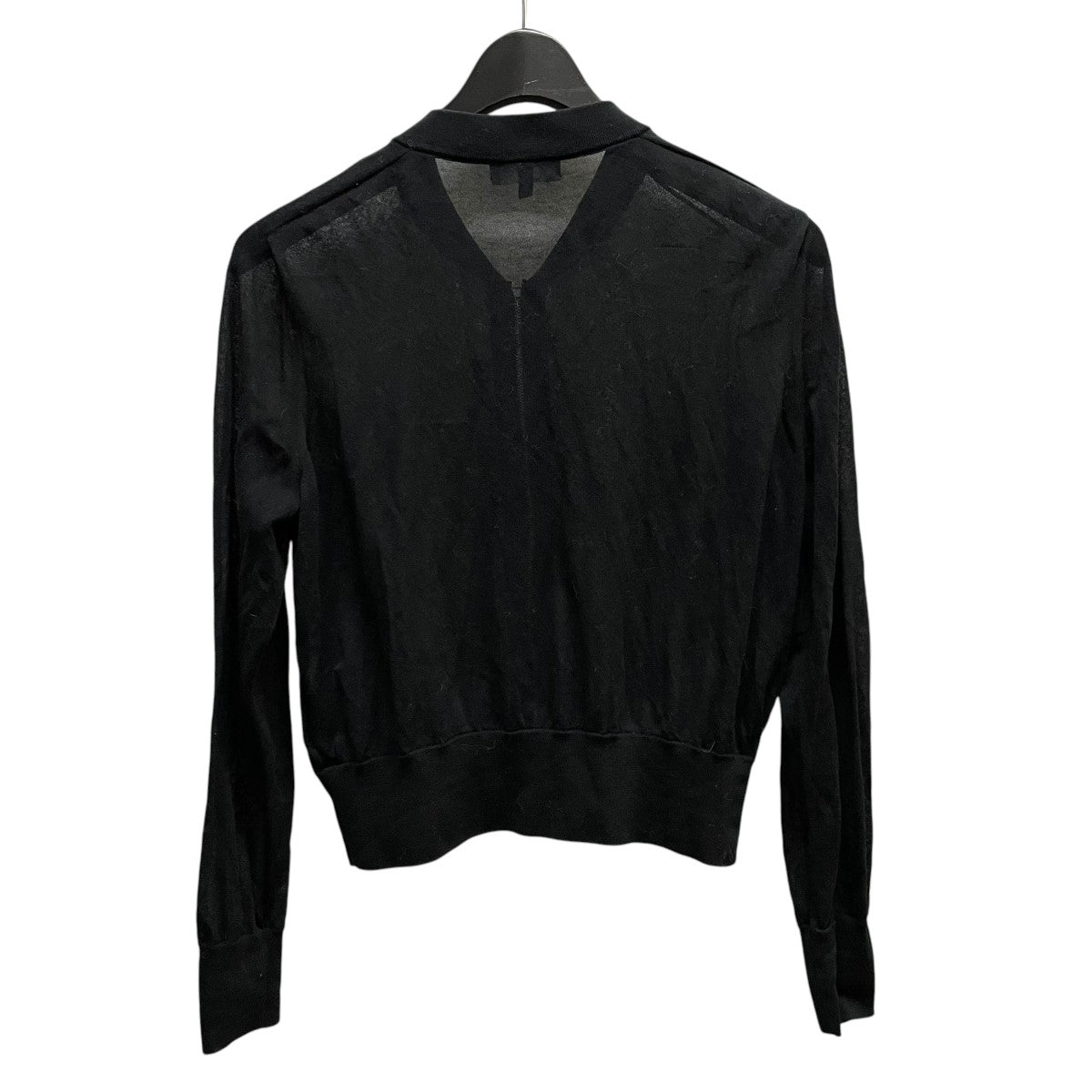 SHEER BOMBER AIRY COTTONシアーニットジップブルゾン01-4203703-050-902