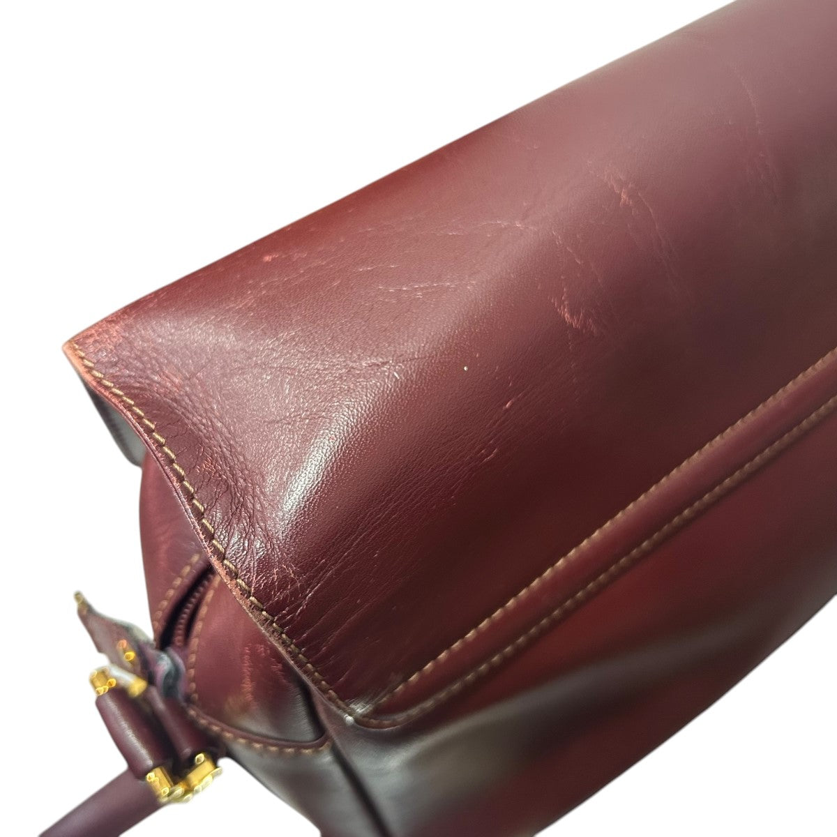 Cartier(カルティエ) マストラインショルダーバッグ ボルドー