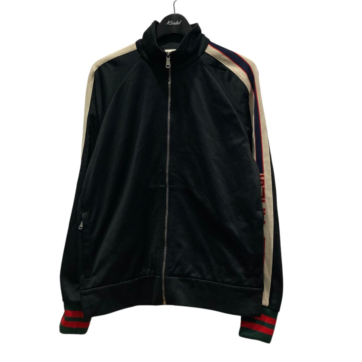 GUCCI(グッチ) TECHNICAL JERSEY JACKETトラックジャケット474634 474634 ブラック サイズ  S｜【公式】カインドオルオンライン ブランド古着・中古通販【kindal】