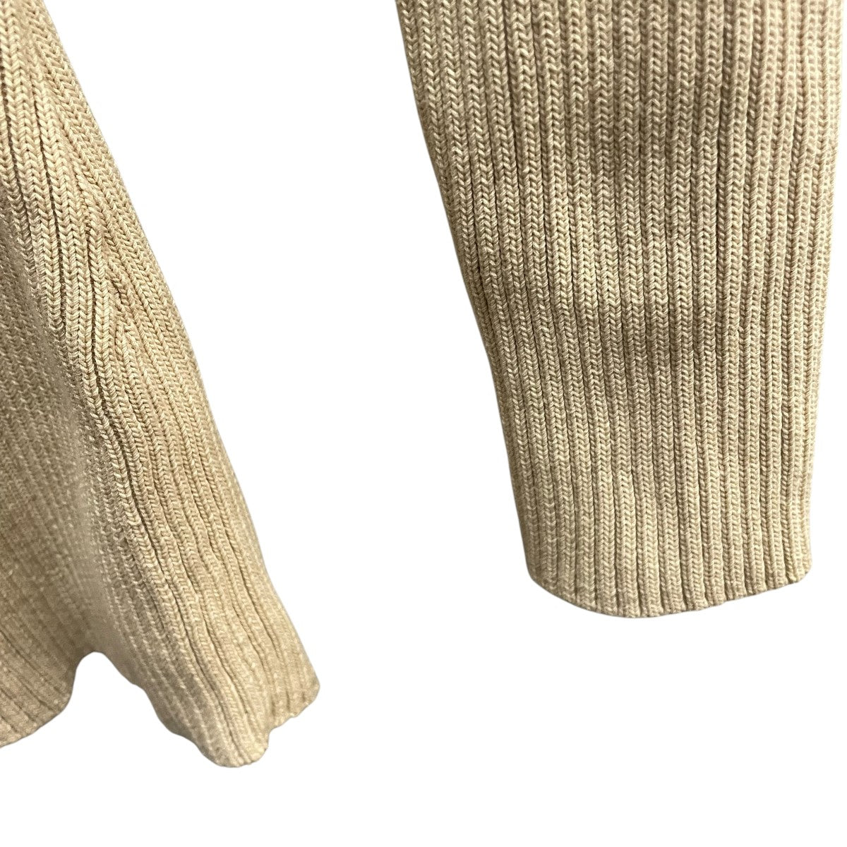 RIB KNIT TOP肩パット付きバックオープンニットTP02-XN208