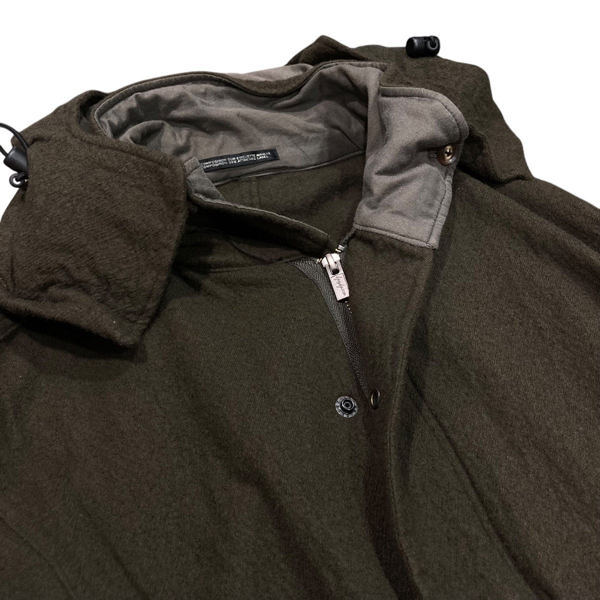 Yohji Yamamoto pour homme(ヨウジヤマモトプールオム) モッズコートHE-C05-104 HE-C05-104 ダーク ...