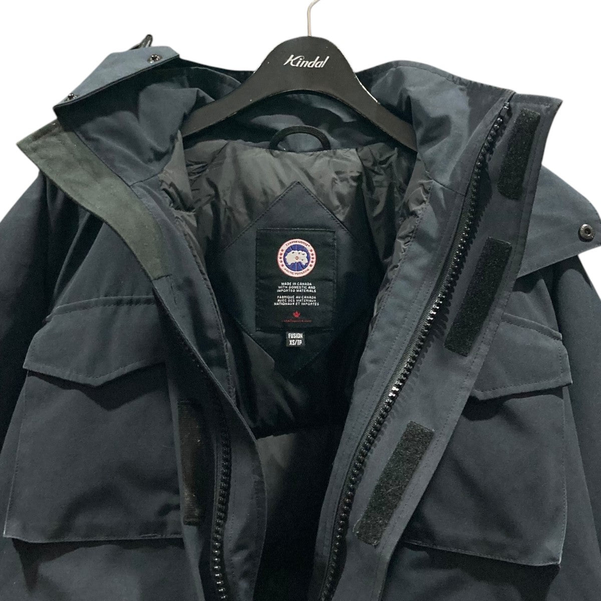 CANADA GOOSE(カナダグース) コンスタブルパーカー ダウンジャケット01T-01783115 01T-01783115 ネイビー サイズ  XS｜【公式】カインドオルオンライン ブランド古着・中古通販【kindal】