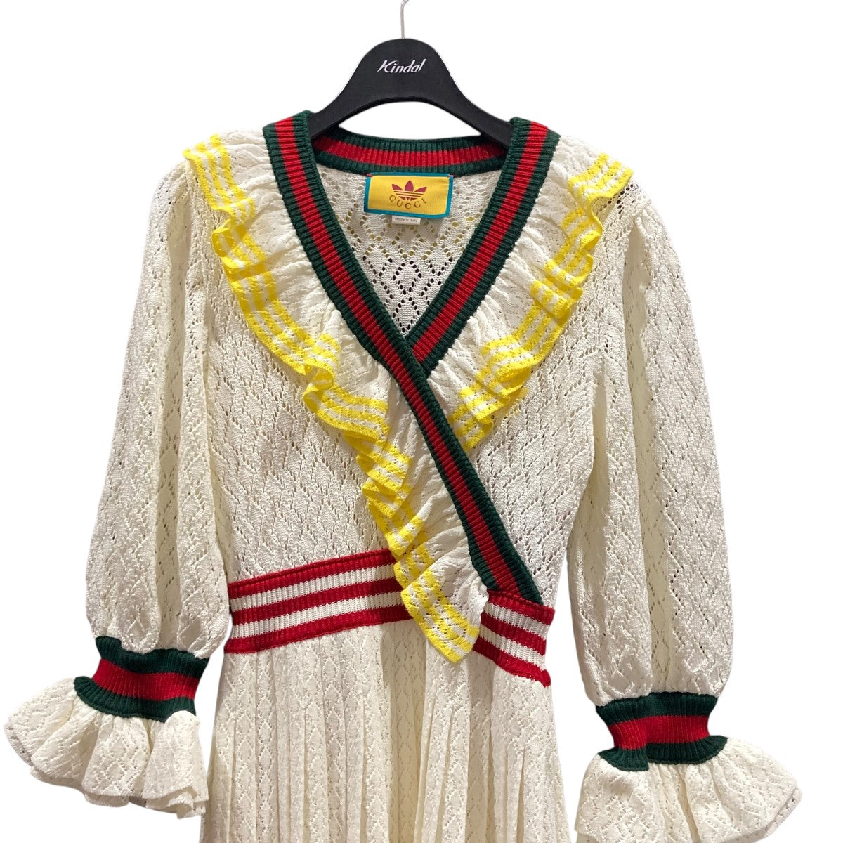 GUCCI×adidas カシュクールニットワンピース693831 693831