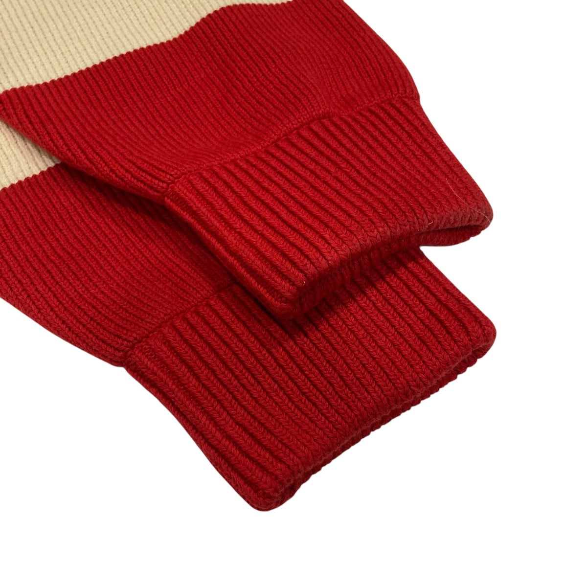 Red Striped sweatpantsニットパンツ724811