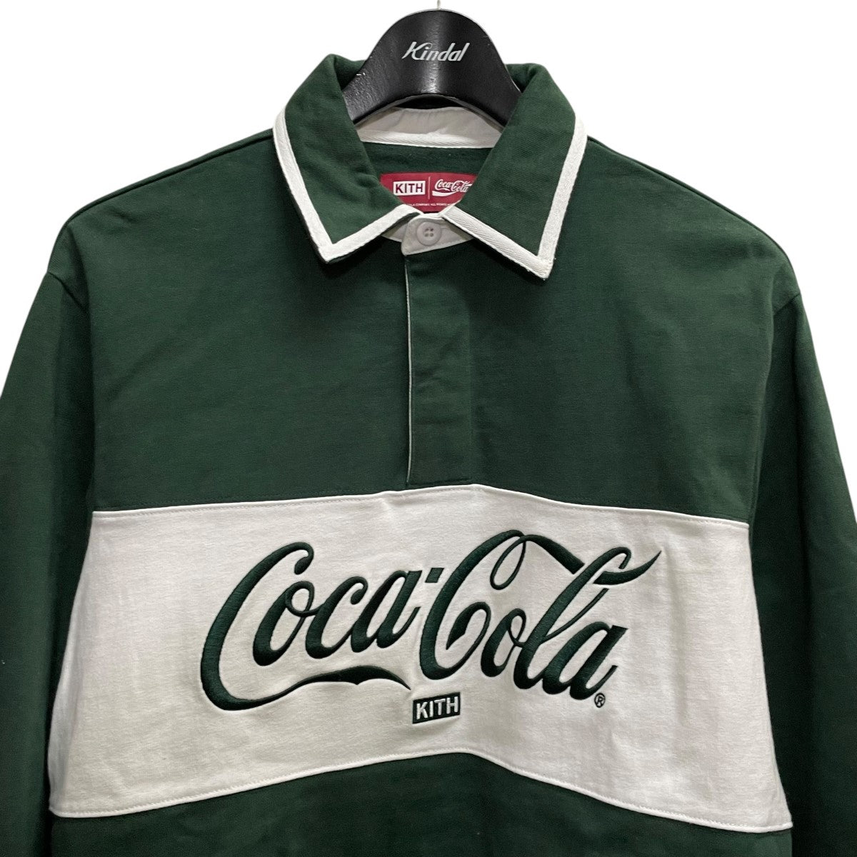 KITH×Coca Cola ポロシャツ グリーン サイズ S｜【公式