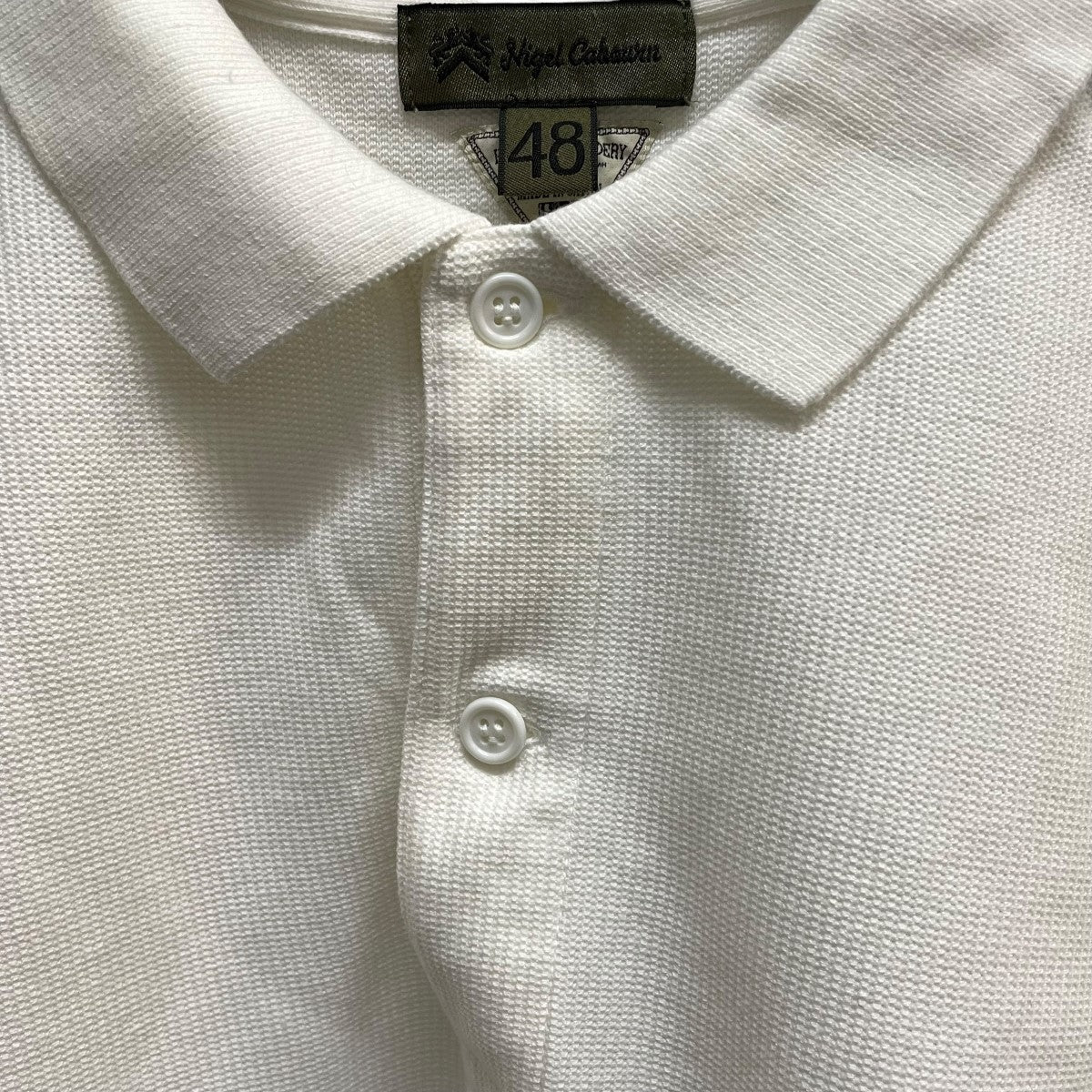 NIGEL CABOURN ポロシャツ8038-00-21040 古着・中古-3枚目のアイテム画像