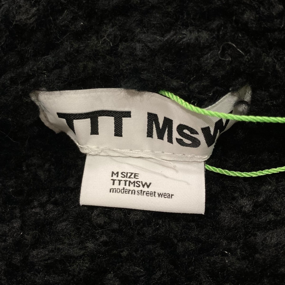 TTT MSW(ティーモダンストリートウエア) 24SSボアフーデッド TTT MSW(ティーモダンストリートウエア) 24SSボアフーデッド