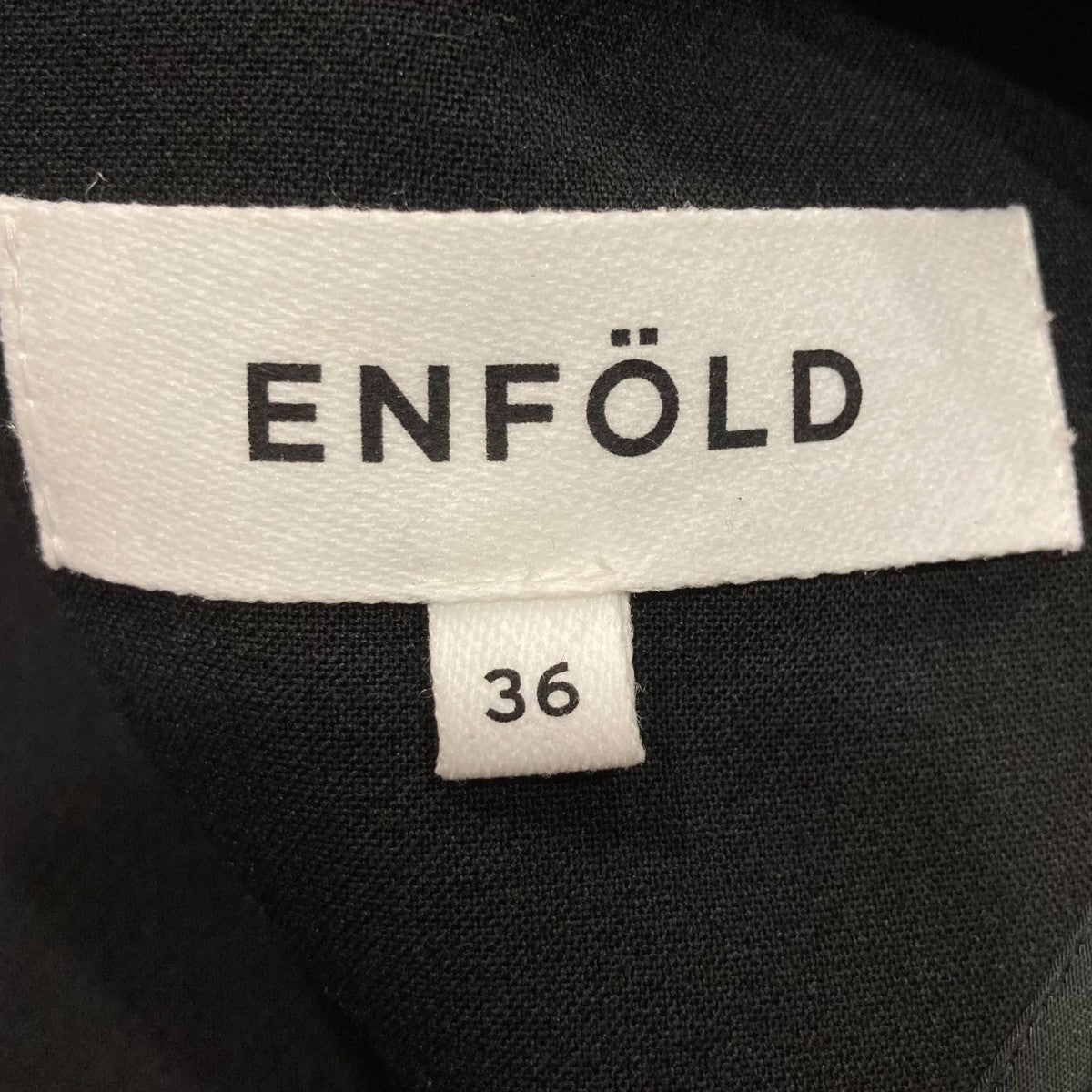 ENFOLD 半袖ワンピース300CS733-0350 古着・中古-4枚目のアイテム画像