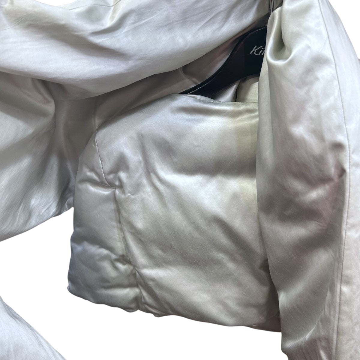 SATIN PADDING FUTON PONCHOサテンポンチョ