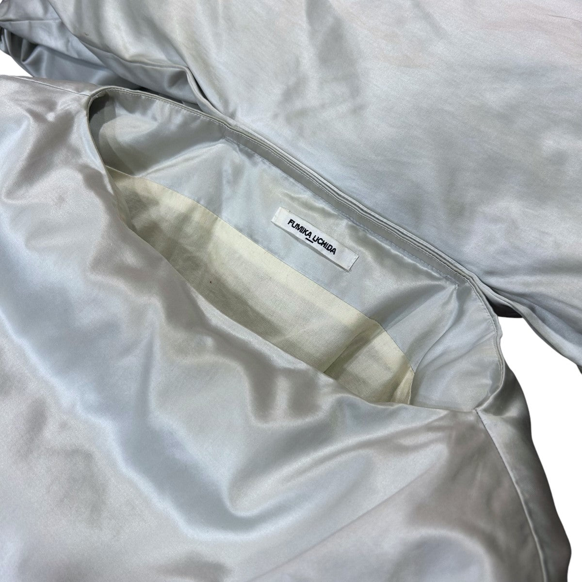 SATIN PADDING FUTON PONCHOサテンポンチョ