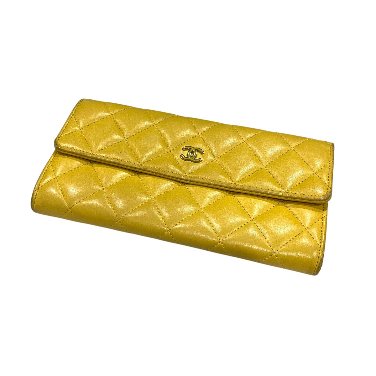 CHANEL(シャネル) マトラッセレザーロングウォレット 20913757