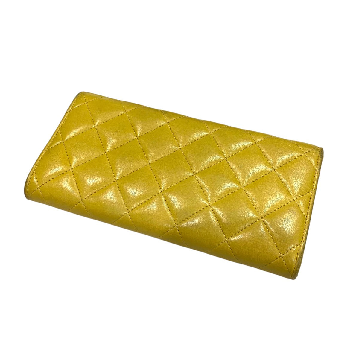 シャネルのマトラッセレザーロングウォレットです。 CHANEL 古着・中古 財布・小物 アイテム
