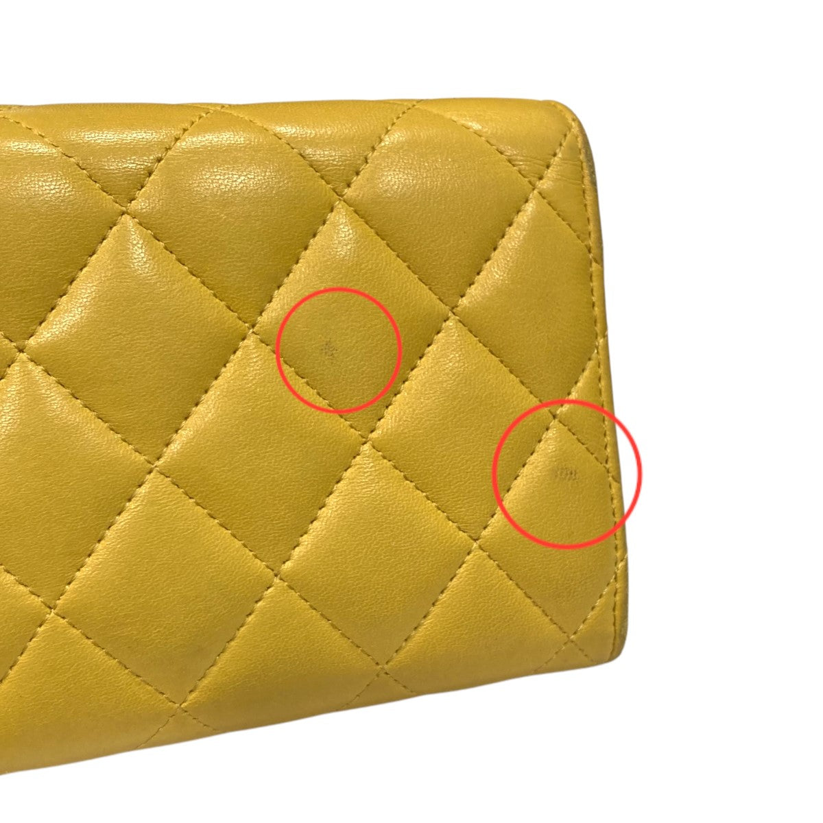 シャネルのマトラッセレザーロングウォレットです。 CHANEL 古着・中古 財布・小物 アイテム