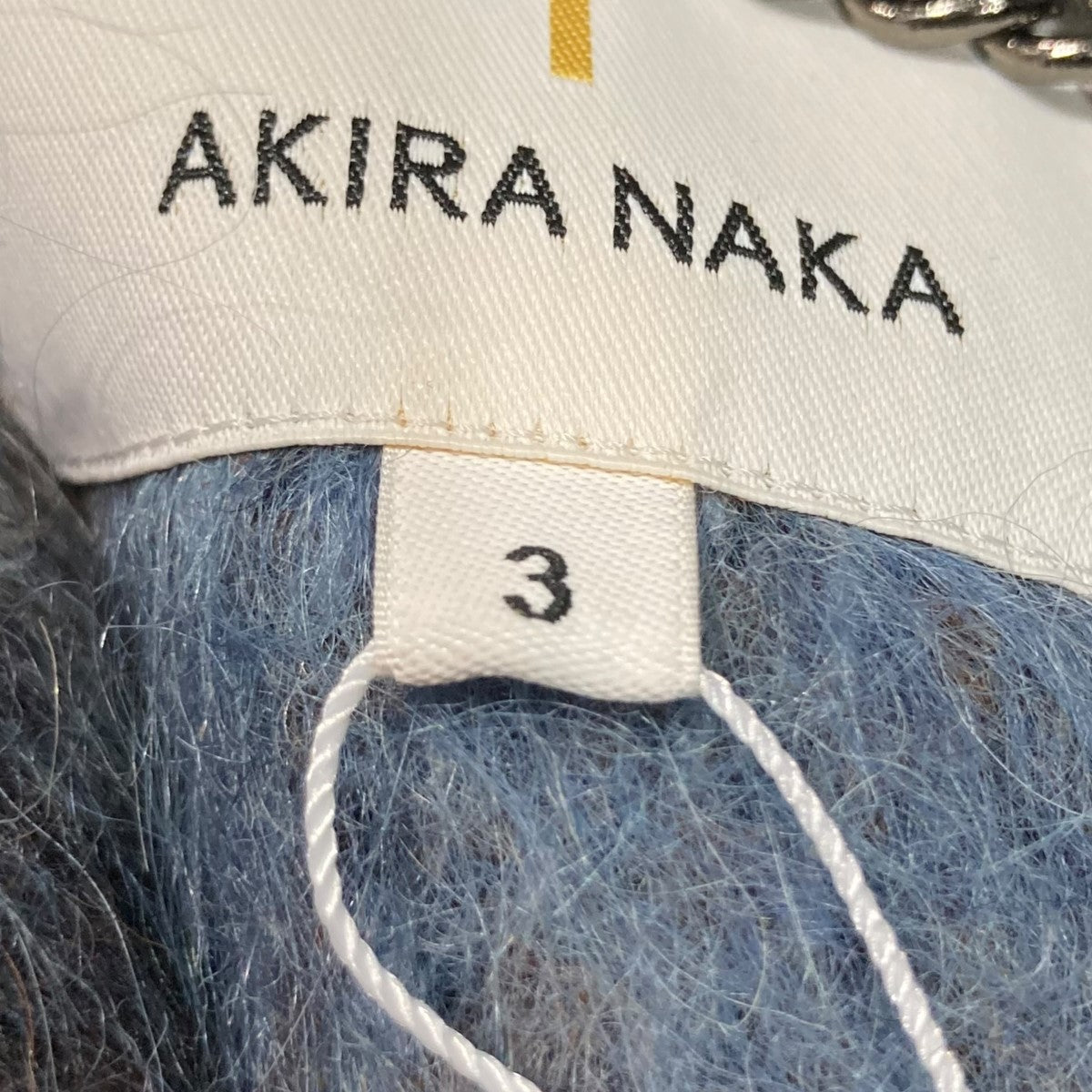 AKIRA NAKA(アキラナカ) REEVE SIDE RIBBON COATシャギーコート
