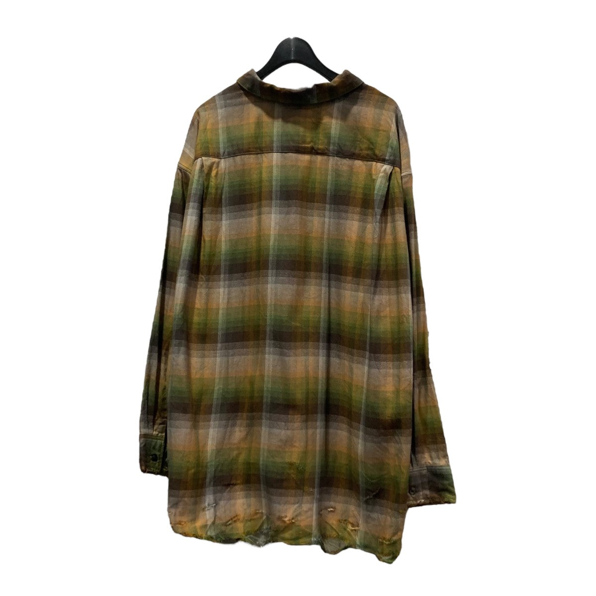 ANCELLM(アンセルム) 24AWR C CHECK CRASH LS SHIRTチェック
