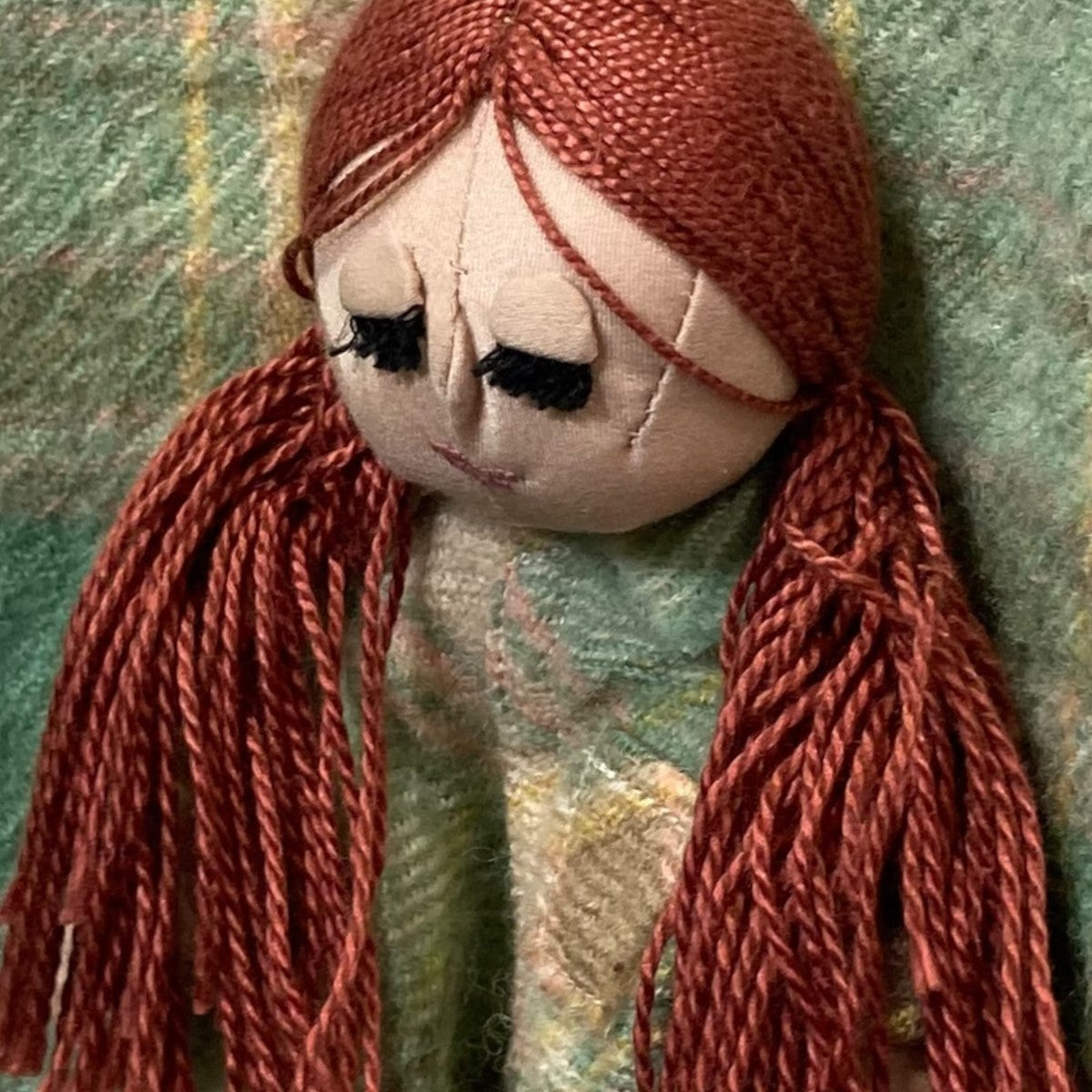 doublet key person チェックシャツ doublet(ダブレット) 21AWCHECK SHIRT WITH MY DOLLチェック