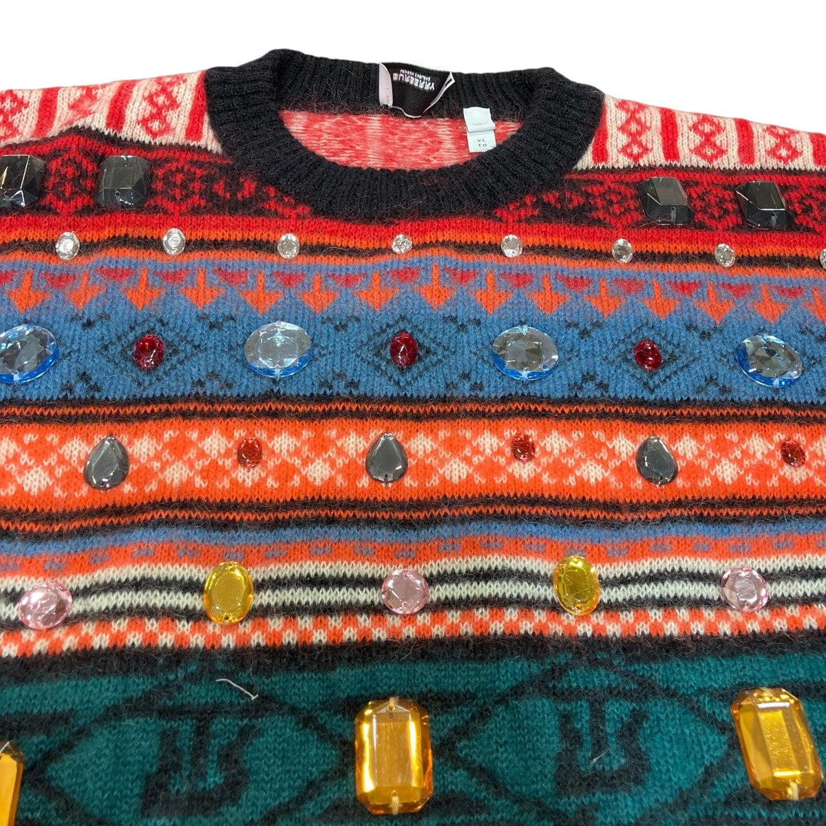 BURBERRY(バーバリー) ビジューニット4559514 4559514 レッド サイズ