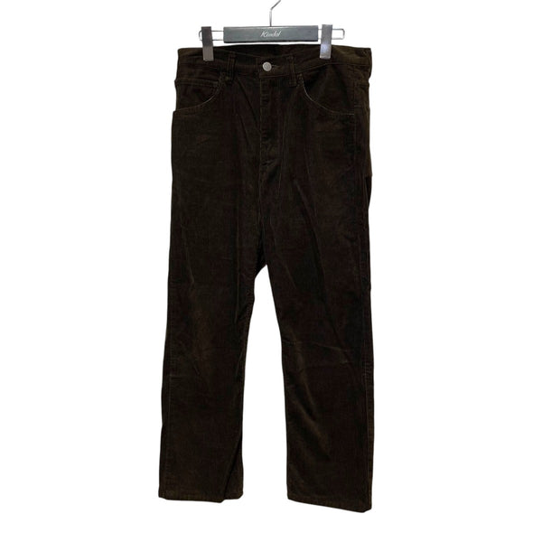 COMOLI 21AW コーデュロイ5Pパンツ 2 COMOLI(コモリ) コーデュロイ5PパンツY03-03021 Y03-03021 ブラウン