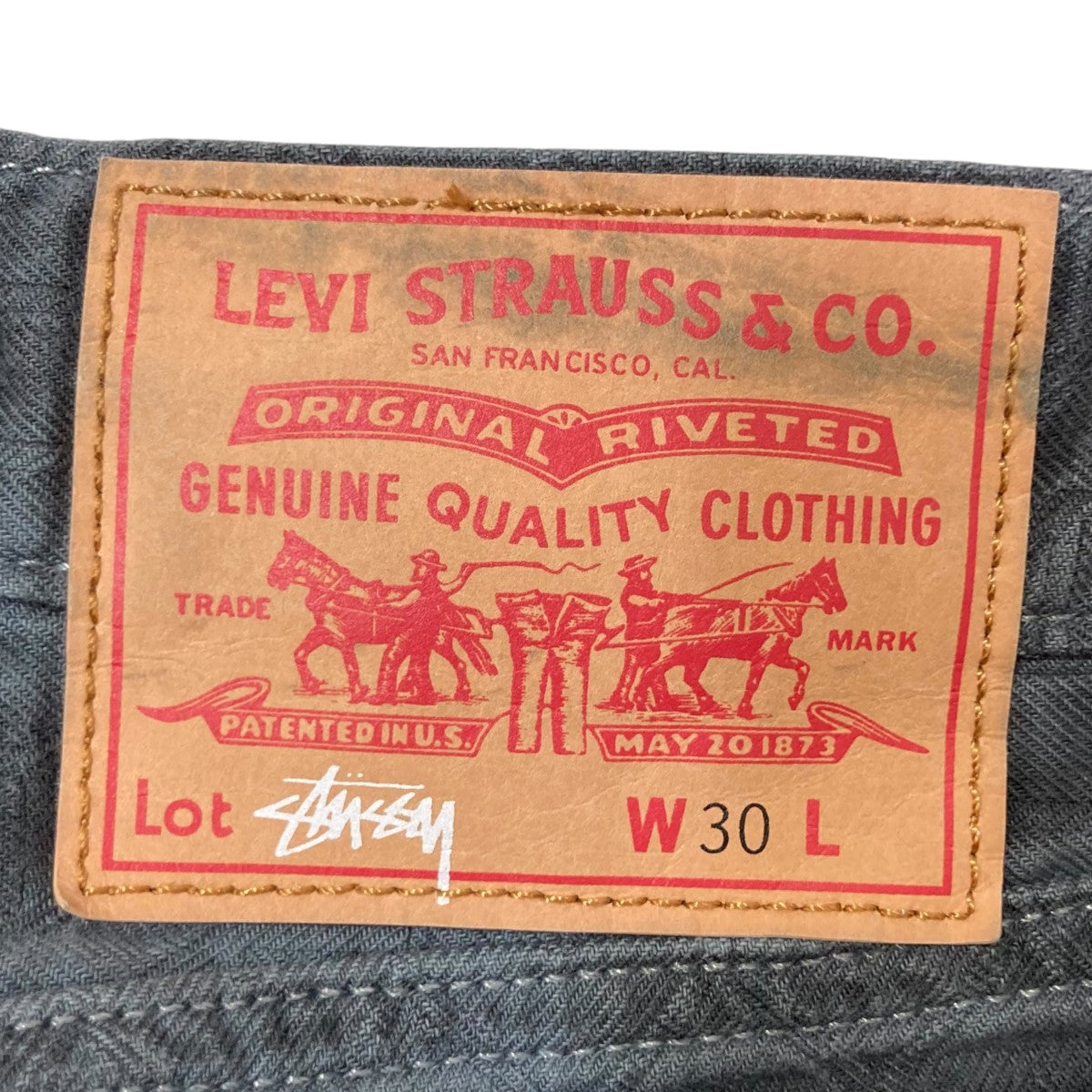 Dyed Jacquard JeansデニムパンツPC9-A5219-0002