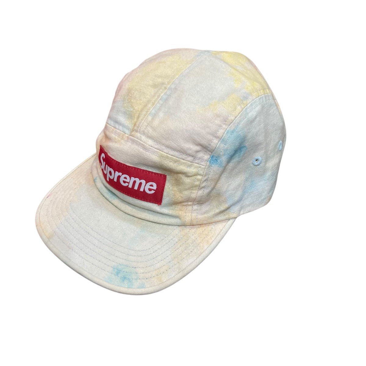 18SSMulticolor Denim Canmpcapタイダイデニムキャップ