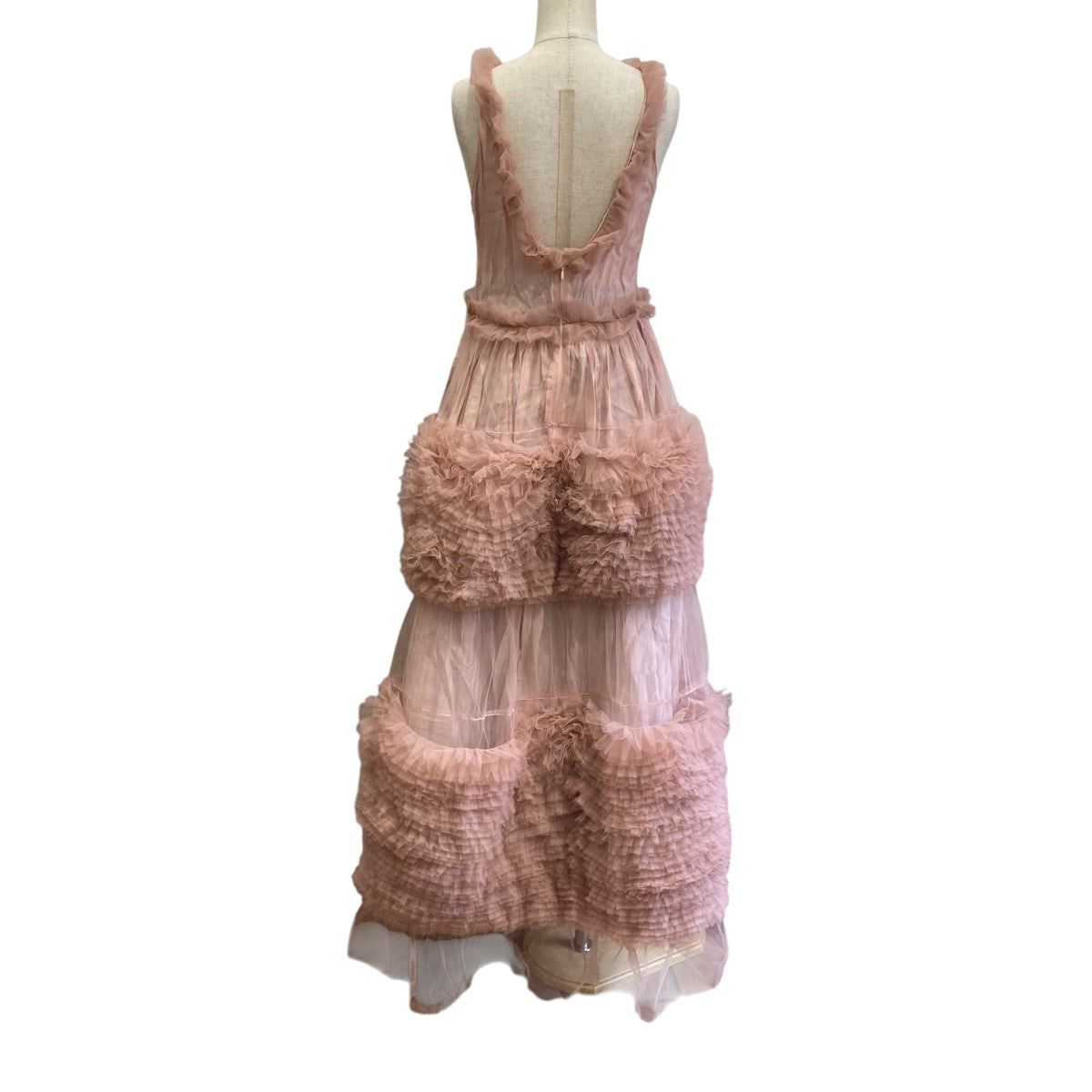 Montana Tulle Midi DressチュールドレスDRD515PNK