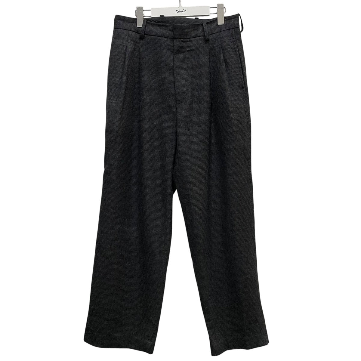 【LIDNM】WOOL MILLED IVY PANTS LIDnM(リドム) 23AWWOOL MILLED IVY PANTSスラックスパンツlm23aw11543