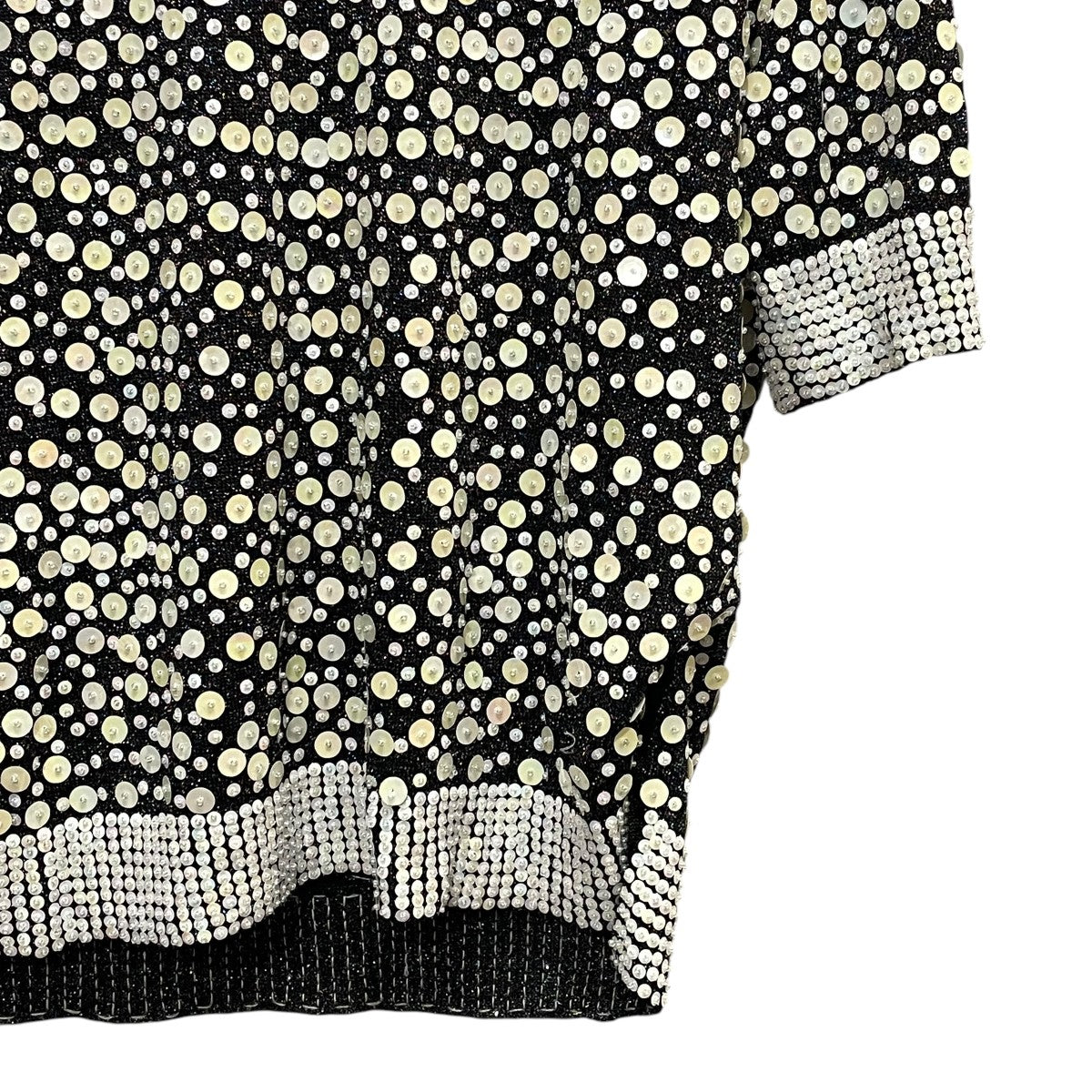 BY MALENE BIRGER 半袖スパンコールニットQ48135005 古着・中古-4枚目のアイテム画像