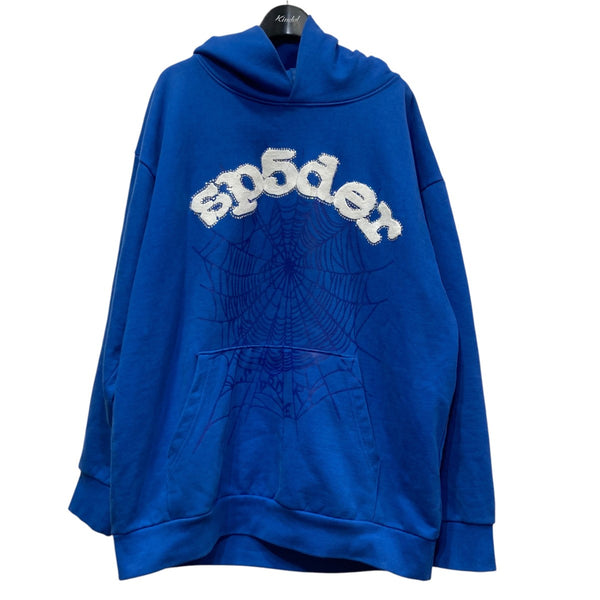 Sp5der ブルー パーカー s SP5DER(スパイダー) スワロプリントパーカー ブルー サイズ XL｜【公式