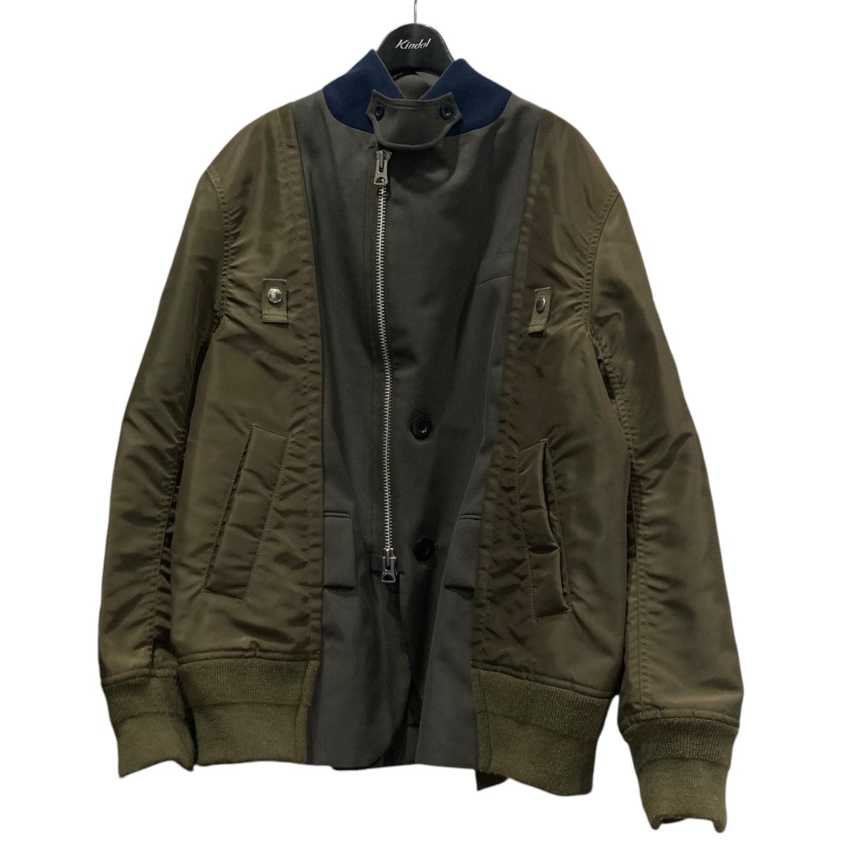 sacai(サカイ) Suiting x Nylon Twill Jacketドッキングジャケット24 