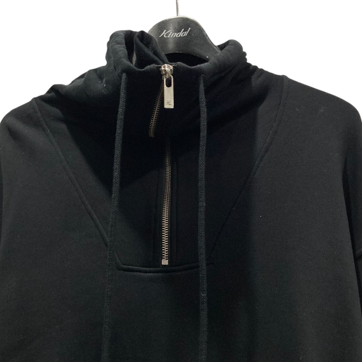 Funnel Neck Half-Zip Sweatshirt Pulloverハーフジップスウェット17-4201002-050-902