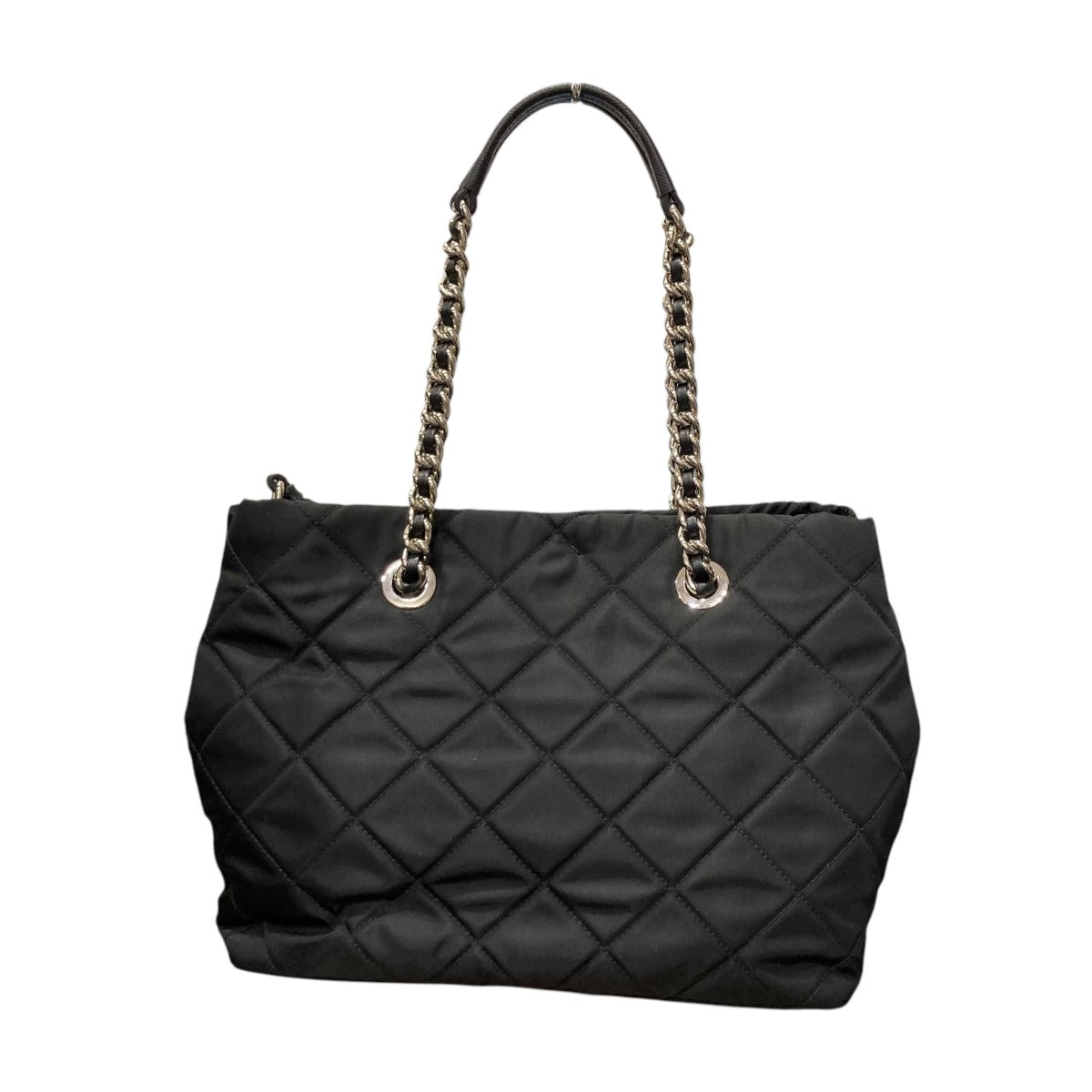 値下げ、‼️PRADA キルティングナイロンバッグ ブラック 22220574_1.jpg
