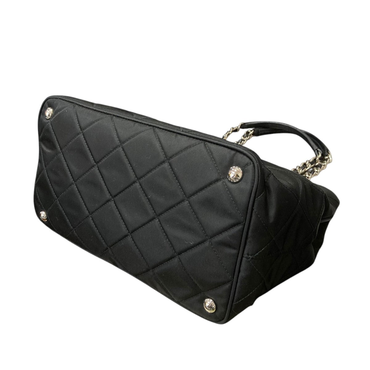 PRADA(プラダ) ナイロン2WAYキルティングバッグ ブラック