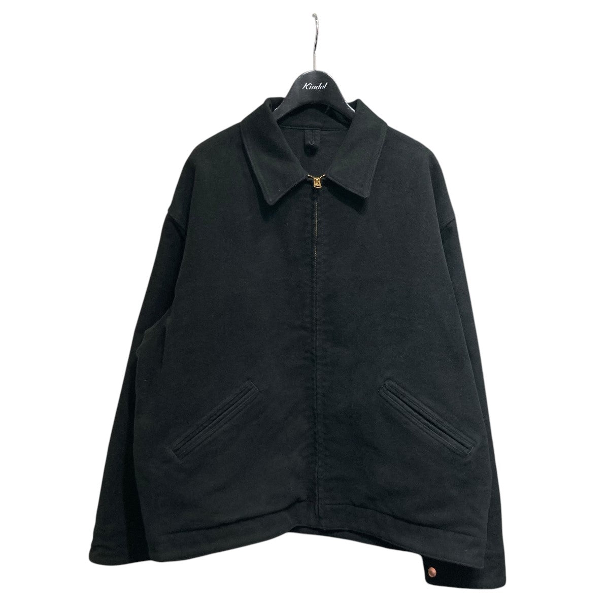 COMOLI(コモリ) 23AWモールスキンジップショートジャケットY-03