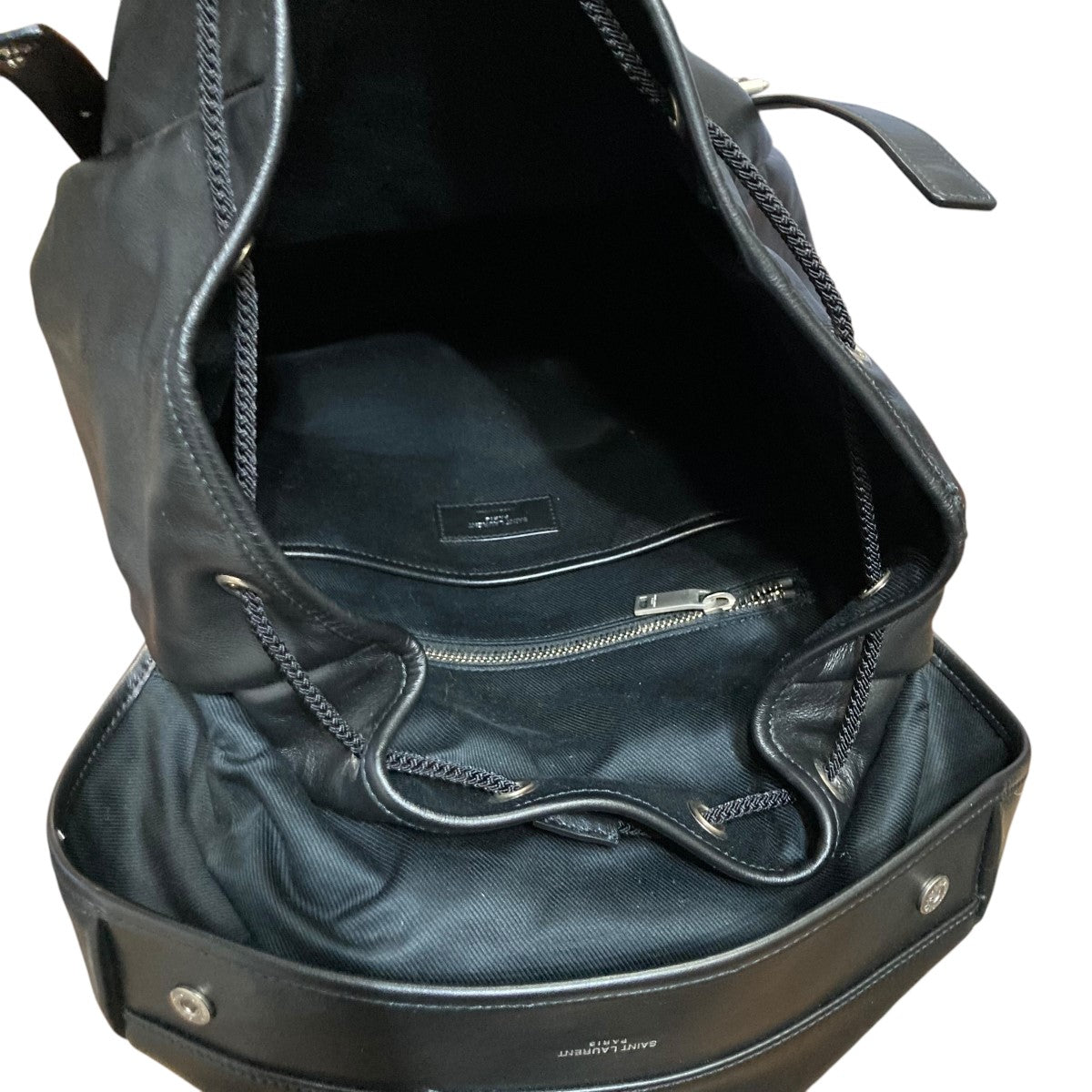 Saint Laurent Paris レザーリュック バックパック683857 古着・中古-5枚目のアイテム画像