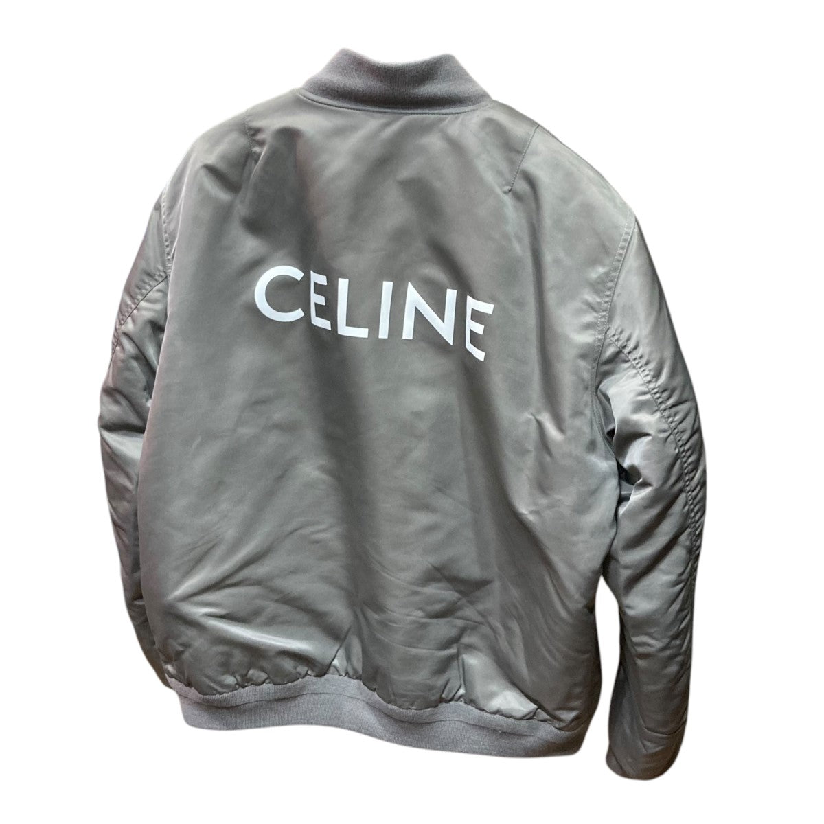 CELINE セリーヌ　MA-1 ブルゾン CELINE セリーヌ ボンバージャケット 2W83A889O.38NO メンズ ナイロン