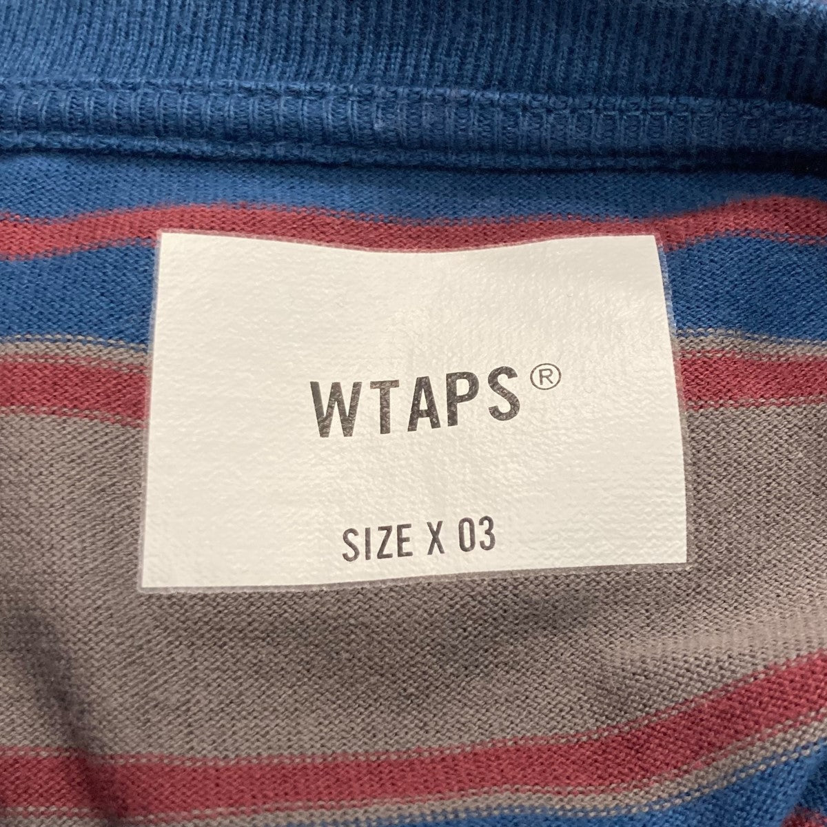 WTAPS(ダブルタップス) ボーダーカットソー232ATDT-CSM16 232ATDT